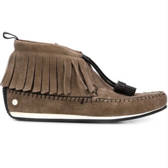 Rag & Bone Ghita Suede Moccasins Sz 5. - Picture 1 of 13